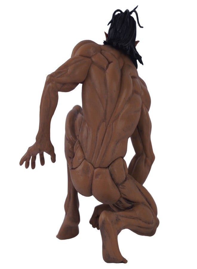 Offo Eren Yeager Action Figure - Attack on Titan Anime Collectible Statue [18cm] for Display Shelf, Room Decor, Office Desk - Gift for Fans & Collectors - Image 2